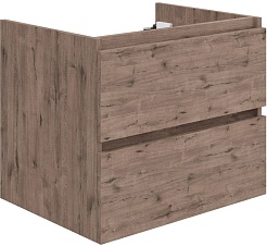 Teymi Тумба с раковиной Laina 60 подвесная дуб темный – фотография-5